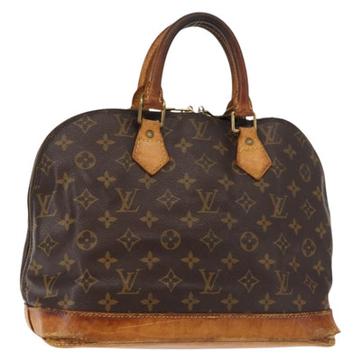LOUIS VUITTON Monogram Alma Hand Bag M51130 LV Auth bs29568