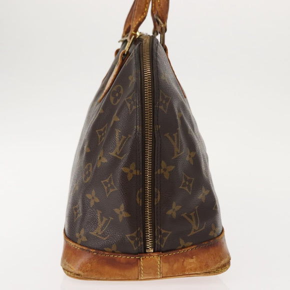 LOUIS VUITTON Monogram Alma Hand Bag M51130 LV Auth bs29568