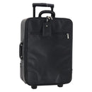 LOEWE Suitcase Nylon Black Silver Auth bs29570-1