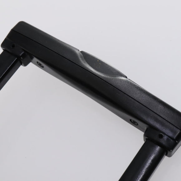 LOEWE Suitcase Nylon Black Silver Auth bs29570