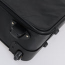 LOEWE Suitcase Nylon Black Silver Auth bs29570-16