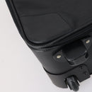 LOEWE Suitcase Nylon Black Silver Auth bs29570-17