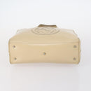 BURBERRY Tote Bag Leather 5Set Beige Brown Auth bs29571-14