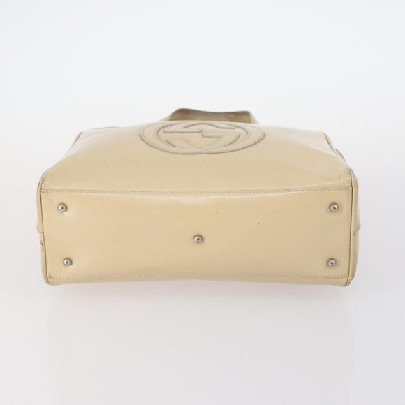 BURBERRY Tote Bag Leather 5Set Beige Brown Auth bs29571