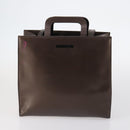 BURBERRY Tote Bag Leather 5Set Beige Brown Auth bs29571-16