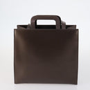 BURBERRY Tote Bag Leather 5Set Beige Brown Auth bs29571-17