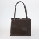 BURBERRY Tote Bag Leather 5Set Beige Brown Auth bs29571-2
