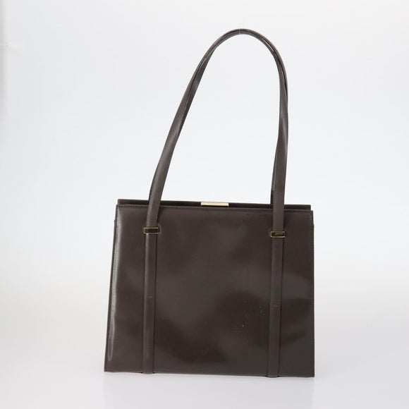 BURBERRY Tote Bag Leather 5Set Beige Brown Auth bs29571