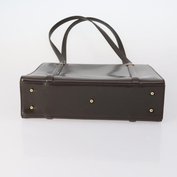 BURBERRY Tote Bag Leather 5Set Beige Brown Auth bs29571