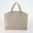BURBERRY Tote Bag Leather 5Set Beige Brown Auth bs29571-7