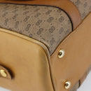 GUCCI Micro GG Supreme Mini Boston Bag PVC Beige Gold Auth bs29576-13