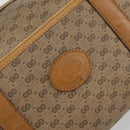 GUCCI Micro GG Supreme Mini Boston Bag PVC Beige Gold Auth bs29576-15