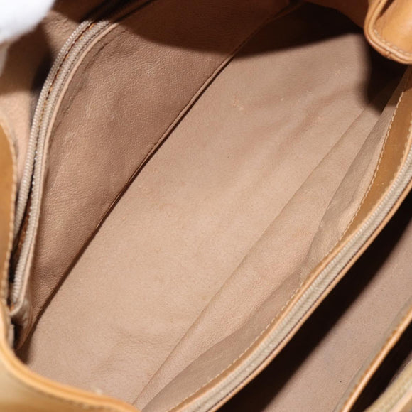 GUCCI Micro GG Supreme Mini Boston Bag PVC Beige Gold Auth bs29576