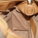 GUCCI Micro GG Supreme Mini Boston Bag PVC Beige Gold Auth bs29576-19