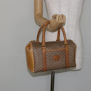 GUCCI Micro GG Supreme Mini Boston Bag PVC Beige Gold Auth bs29576-25