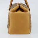 GUCCI Micro GG Supreme Mini Boston Bag PVC Beige Gold Auth bs29576-4