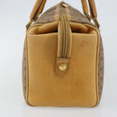 GUCCI Micro GG Supreme Mini Boston Bag PVC Beige Gold Auth bs29576-5