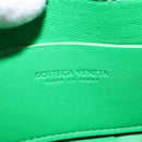 BOTTEGA VENETA MAXI INTRECCIATO candy Cassette Bag Leather Green Auth bs29580-17
