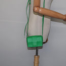 BOTTEGA VENETA MAXI INTRECCIATO candy Cassette Bag Leather Green Auth bs29580-20