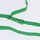 BOTTEGA VENETA MAXI INTRECCIATO candy Cassette Bag Leather Green Auth bs29580-8