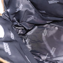 Gianni Versace Sunface Hand Bag Leather 2way Beige Gold Auth bs29583-20