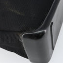 PRADA Sports Shoulder Bag Canvas Black Silver Auth bs29584-18