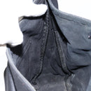 PRADA Sports Shoulder Bag Canvas Black Silver Auth bs29584-22