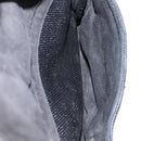 PRADA Sports Shoulder Bag Canvas Black Silver Auth bs29584-24