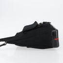 PRADA Sports Shoulder Bag Canvas Black Silver Auth bs29584-4