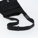 PRADA Sports Shoulder Bag Canvas Black Silver Auth bs29584-7