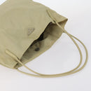 PRADA Hand Bag Nylon 4Set Beige Khaki Brown Auth bs29585-10