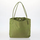 PRADA Hand Bag Nylon 4Set Beige Khaki Brown Auth bs29585-14