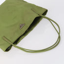 PRADA Hand Bag Nylon 4Set Beige Khaki Brown Auth bs29585-15