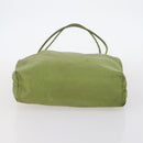 PRADA Hand Bag Nylon 4Set Beige Khaki Brown Auth bs29585-16