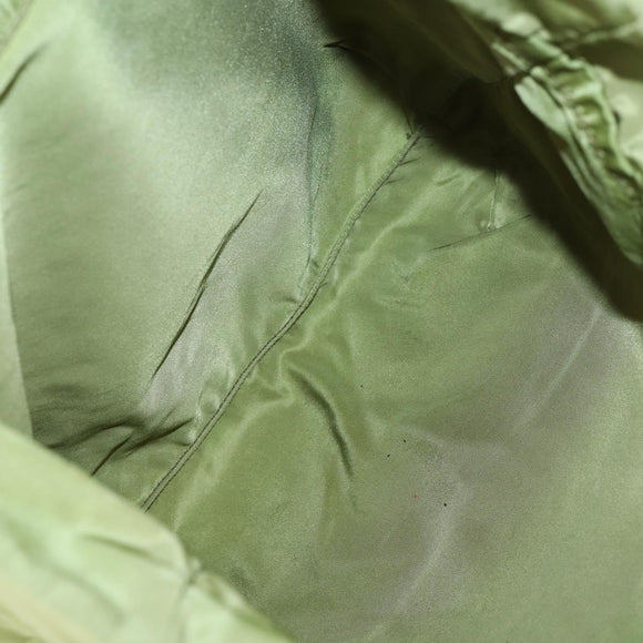 PRADA Hand Bag Nylon 4Set Beige Khaki Brown Auth bs29585