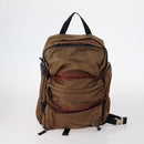 PRADA Hand Bag Nylon 4Set Beige Khaki Brown Auth bs29585-2