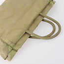 PRADA Hand Bag Nylon 4Set Beige Khaki Brown Auth bs29585-21