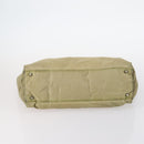 PRADA Hand Bag Nylon 4Set Beige Khaki Brown Auth bs29585-22