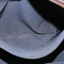 CHANEL Shoulder Bag Denim Blue Brown CC Auth bs29592-11