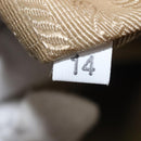 PRADA Hand Bag Leather Green Gold Auth bs29596-22