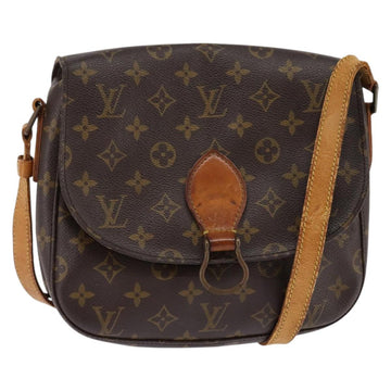 LOUIS VUITTON Monogram Saint Cloud GM Shoulder Bag M51242 LV Auth bs29598