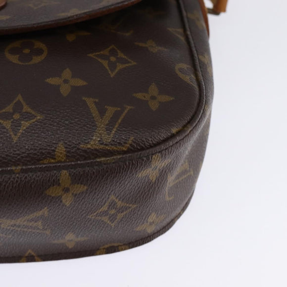 LOUIS VUITTON Monogram Saint Cloud GM Shoulder Bag M51242 LV Auth bs29598