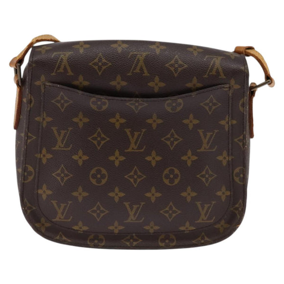 LOUIS VUITTON Monogram Saint Cloud GM Shoulder Bag M51242 LV Auth bs29598