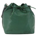 LOUIS VUITTON Epi Petit Noe Shoulder Bag Green M44104 LV Auth bs29603-1