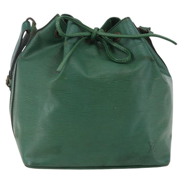 LOUIS VUITTON Epi Petit Noe Shoulder Bag Green M44104 LV Auth bs29603