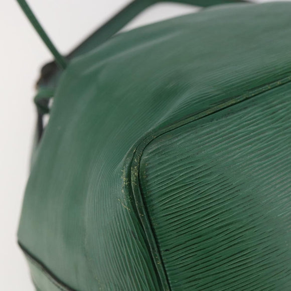 LOUIS VUITTON Epi Petit Noe Shoulder Bag Green M44104 LV Auth bs29603