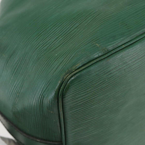 LOUIS VUITTON Epi Petit Noe Shoulder Bag Green M44104 LV Auth bs29603