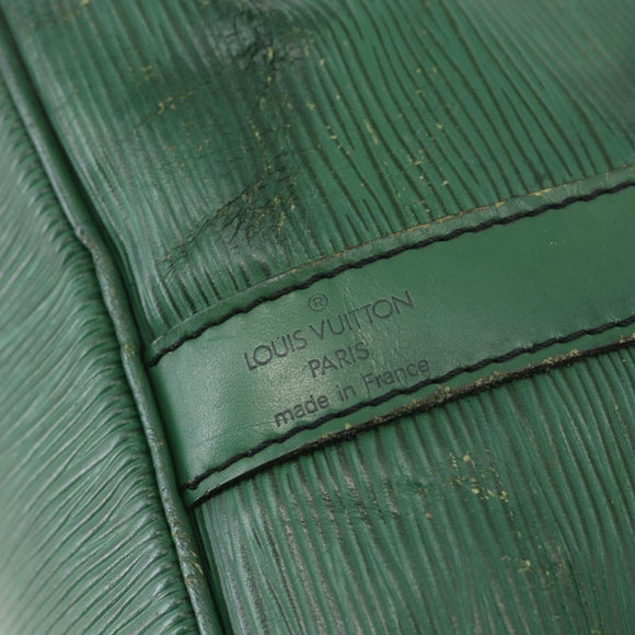 LOUIS VUITTON Epi Petit Noe Shoulder Bag Green M44104 LV Auth bs29603