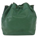 LOUIS VUITTON Epi Petit Noe Shoulder Bag Green M44104 LV Auth bs29603-3