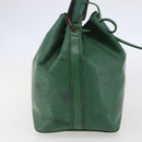 LOUIS VUITTON Epi Petit Noe Shoulder Bag Green M44104 LV Auth bs29603-4